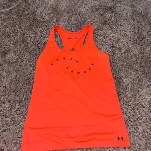 Under Armour Women's Bright Orange Tank Top